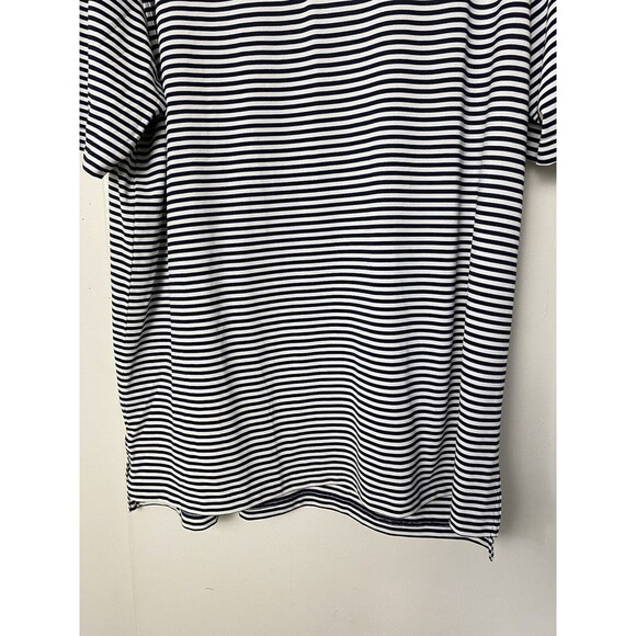 Peter Millar Summer Comfort Golf Polo Shirt Men's XL Blue Striped Short Sleeve - Picture 5 of 13